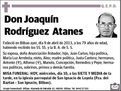 RODRIGUEZ ATANES,JOAQUIN