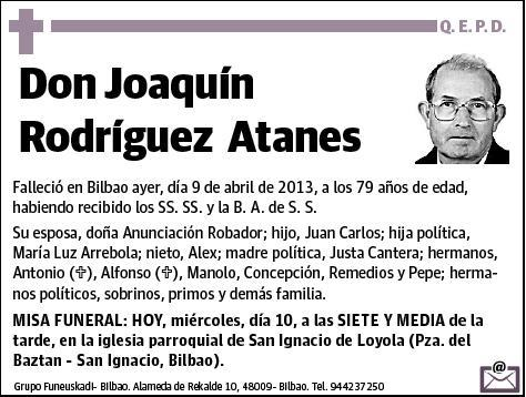 RODRIGUEZ ATANES,JOAQUIN