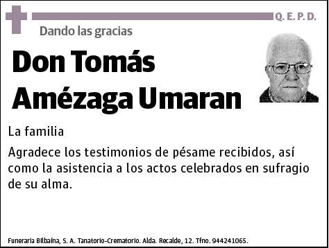 AMEZAGA UMARAN,TOMAS