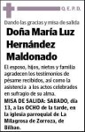 HERNANDEZ MALDONADO,MARIA LUZ