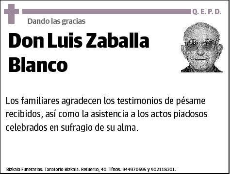 ZABALLA BLANCO,LUIS