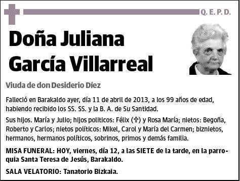 GARCIA VILLARREAL,JULIANA