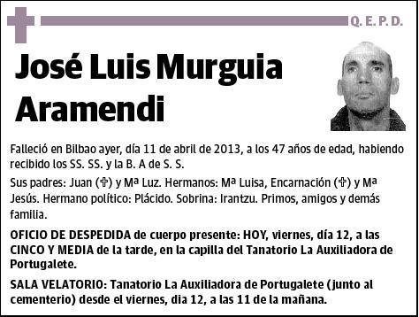 MURGUIA ARAMENDI,JOSE LUIS