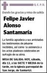 ALONSO SANTAMARIA,FELIPE JAVIER