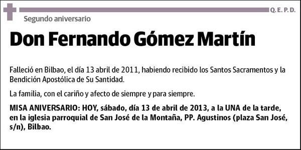 GOMEZ MARTIN,FERNANDO