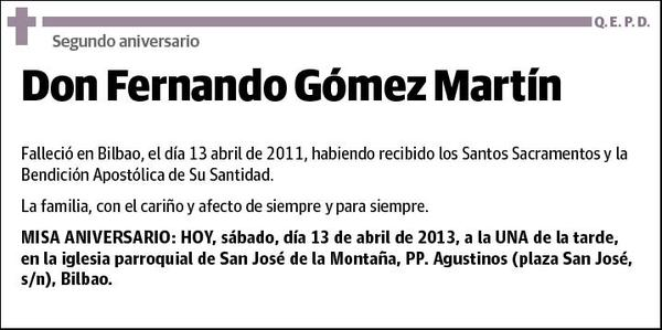 GOMEZ MARTIN,FERNANDO