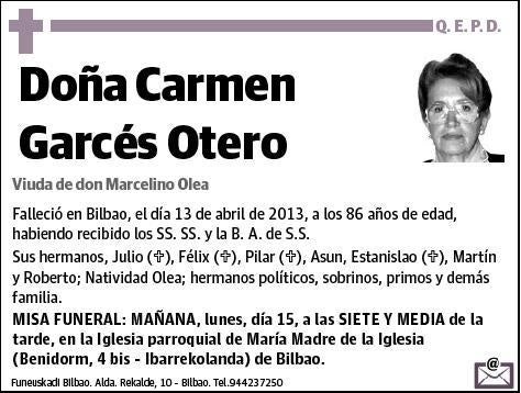 GARCES OTERO,CARMEN