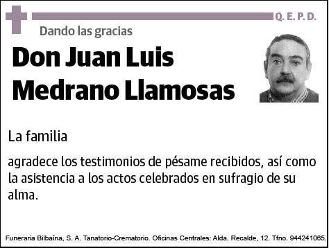 MEDRANO LLAMOSAS,JUAN LUIS