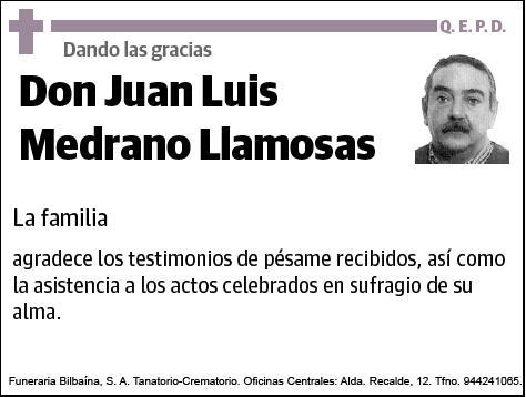 MEDRANO LLAMOSAS,JUAN LUIS