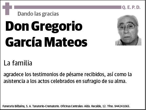 GARCIA MATEOS,GREGORIO