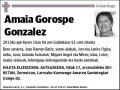 GOROSPE GONZALEZ,AMAIA