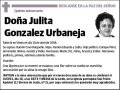 GONZALEZ URBANEJA,JULITA