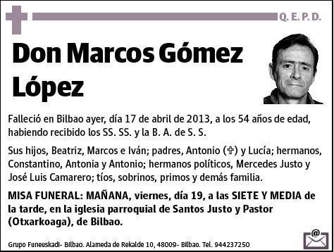 GOMEZ LOPEZ,MARCOS