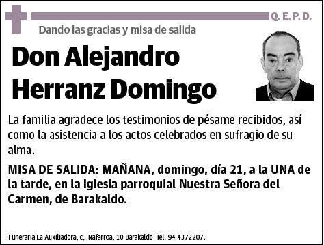 HERRANZ DOMINGO,ALEJANDRO