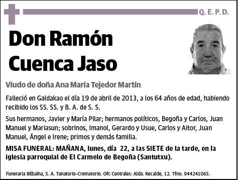 CUENCA JASO,RAMON