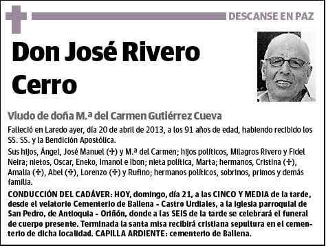 RIVERO CERRO,JOSE