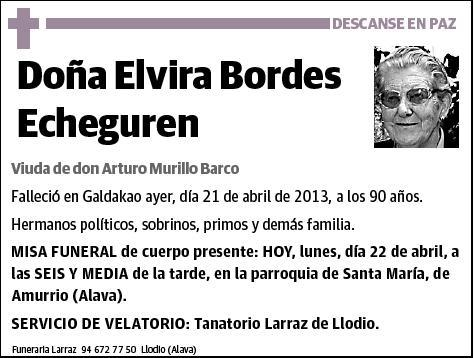 BORDES ECHEGUREN,ELVIRA