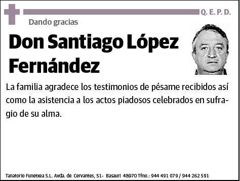 LOPEZ FERNANDEZ,SANTIAGO