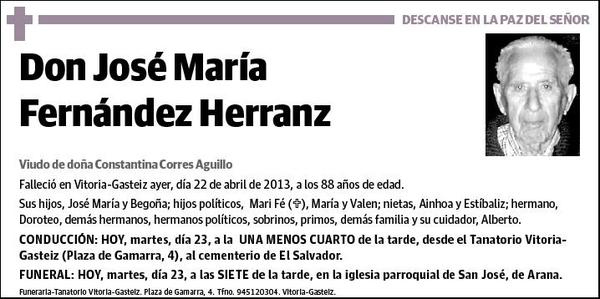 FERNANDEZ HERRANZ,JOSE MARIA