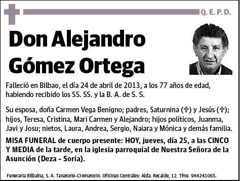 GOMEZ ORTEGA,ALEJANDRO