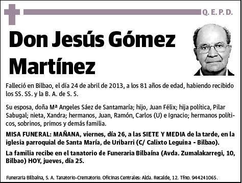 GOMEZ MARTINEZ,JESUS