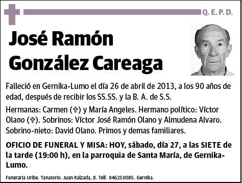 GONZALEZ CAREAGA,JOSE RAMON