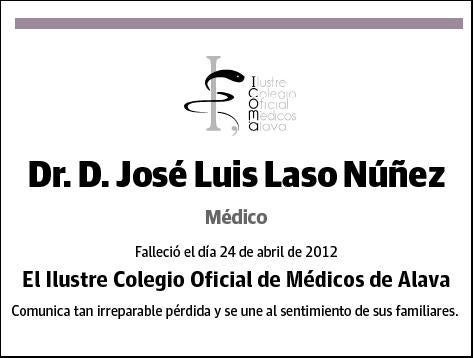 LASO NUÑEZ,JOSE LUIS