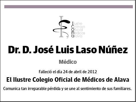 LASO NUÑEZ,JOSE LUIS