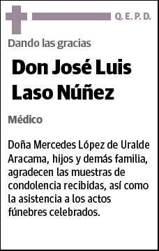 LASO NUÑEZ,JOSE LUIS