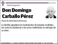 CARBALLO PEREZ,DOMINGO