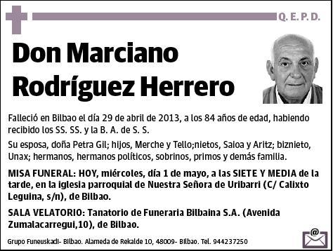 RODRIGUEZ HERRERO,MARCIANO