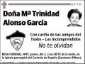 ALONSO GARCIA,Mª TRINIDAD