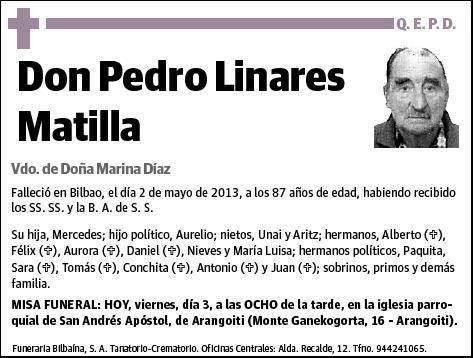 LINARES MATILLA,PEDRO