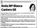 CANTERO GIL,Mª BLANCA