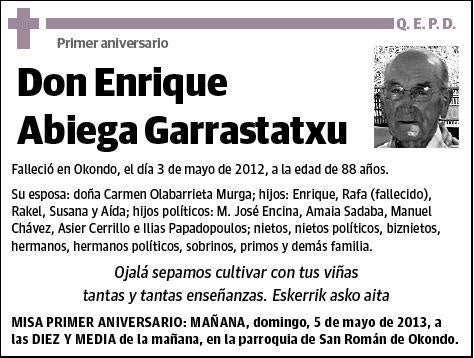 ABIAGA GARRASTATXU,ENRIQUE