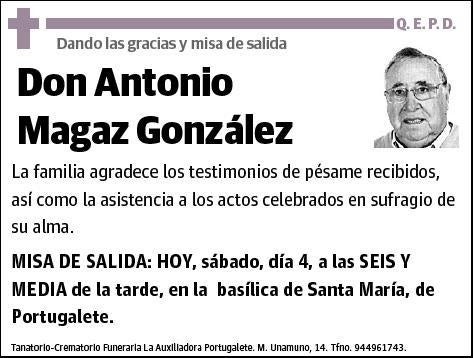 MAGAZ GONZALEZ,ANTONIO