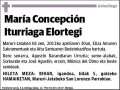 ITURRIAGA ELORTEGI,MARIA CONCEPCION