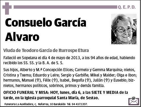 GARCIA ALVARO,CONSUELO