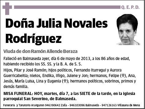 NOVALES RODRIGUEZ,JULIA