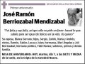 BERRIOZABAL MENDIZÁBAL,JOSÉ RAMÓN