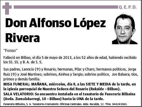 LOPEZ RIVERA,ALFONSO