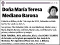 MEDIANO BARONA,MARIA TERESA