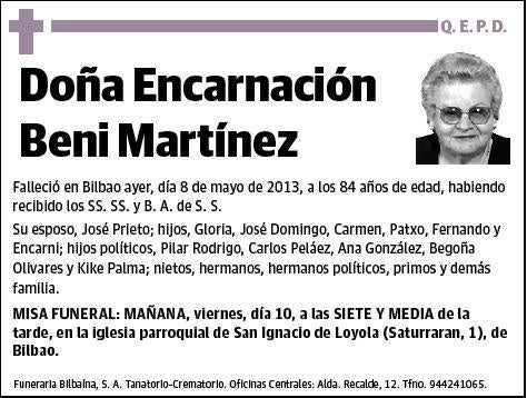 BENI MARTINEZ,ENCARNACION