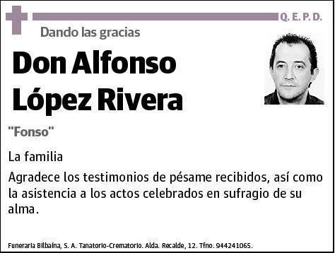 LOPEZ RIVERA,ALFONSO