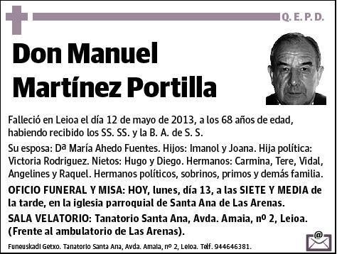 MARTINEZ PORTILLA,MANUEL