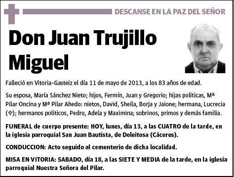 TRUJILLO MIGUEL,JUAN