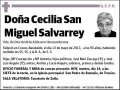 SAN MIGUEL SALVARREY,CECILIA