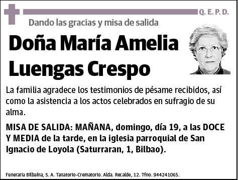 LUENGAS CRESPO,MARIA AMELIA