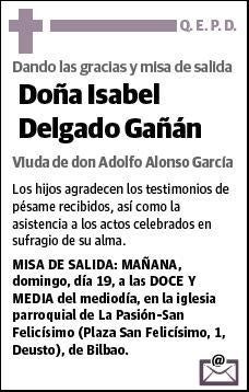 DELGADO GAÑAN,ISABEL