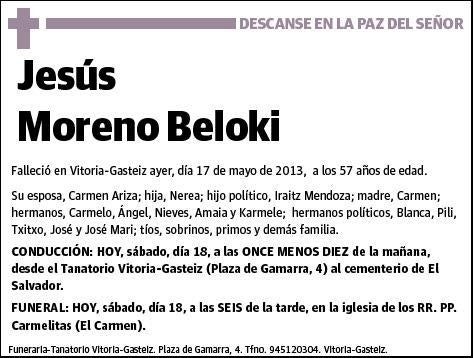 MORENO BELOKI,JESUS